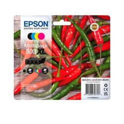EPSON TINTA MULTIPACK BK / C / M / Y XP-5200, 5205 / WF-2960DWF, 2965DWF - 503XL (ALTA CAPACIDAD)