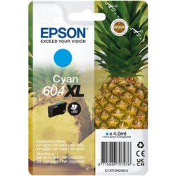 EPSON TINTA CIAN XP-2200, WF-2910DWF - 604XL