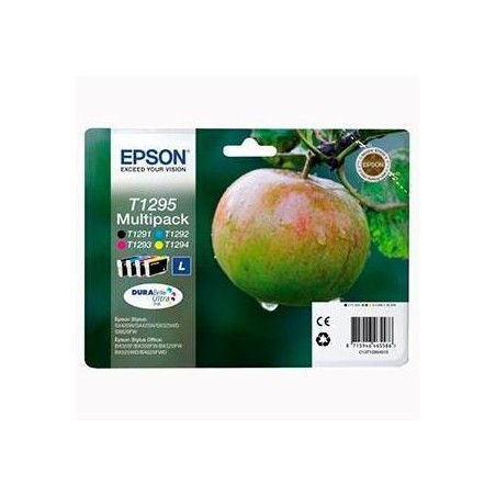 EPSON TINTA BK / C / M / Y - STYLUS SX420W SX425W SX525WD SX620FW / STYLUS OFFICE BX305F BX305FW BX525WD BX625FWD (T12914011 + T