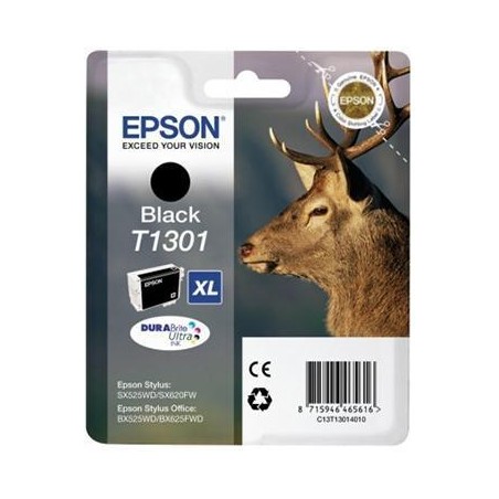 EPSON TINTA NEGRO STYLUS SX525WD/620FW/ OFFICE B42WD/ 525WD/625FWD/925FWD