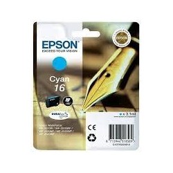 EPSON TINTA CIAN DURABRITE ULTRA INK -Nº 16