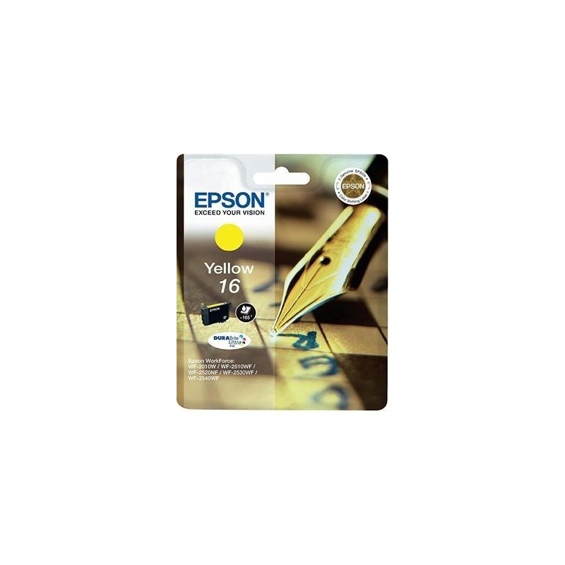 EPSON TINTA AMARILLO DURABRITE ULTRA INK -Nº 16