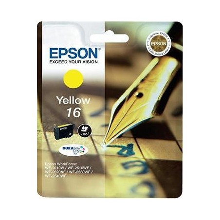 EPSON TINTA AMARILLO DURABRITE ULTRA INK -Nº 16