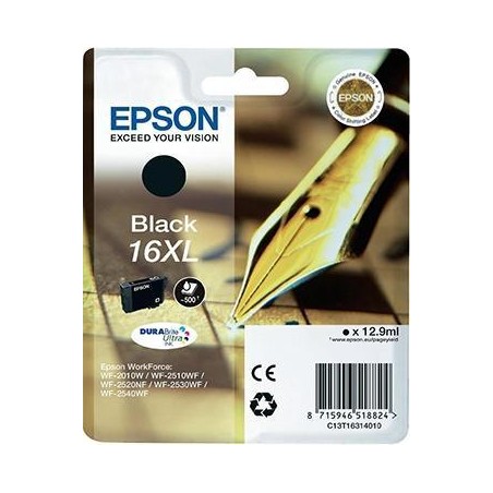 EPSON TINTA NEGRO DURABRITE ULTRA INK - Nº16XL