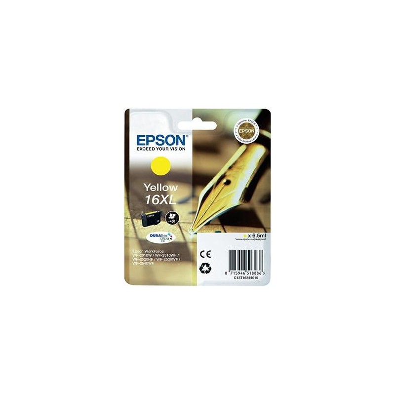 EPSON TINTA AMARILLO DURABRITE ULTRA INK - Nº16XL