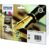 EPSON TINTA BK / C / M / Y DURABRITE ULTRA INK CARTUCHO - Nº16XL (PACK 4 COLORES)