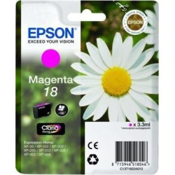 EPSON TINTA MAGENTA EXPRESSION HOME XP-102/205/305/405 - Nº18