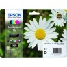 EPSON BK / C / M / Y EXPRESSION HOME XP-102/205/305/405 - Nº18 (PACK 4 COLORES)