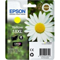 EPSON TINTA AMARILLO EXPRESSION HOME XP-102/205/215/305/405 - Nº18XL
