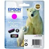 EPSON TINTA MAGENTA CLARIA PREMIUM XP 510 520 600 605 610 615 620 625 700 710 720 800 810 820 - 26XL ALTA CAPACIDAD