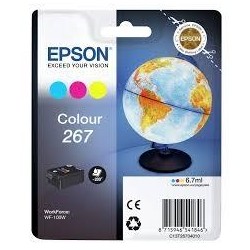 EPSON SINGLEPACK COLOUR WF-100W 267 INK CARTRIDGE