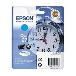 EPSON TINTA CIAN WORKFORCE WF-3000 7000 - Nº27