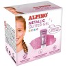 ALPINO GEL CON PURURINA METALLIC GLITTER ROSA