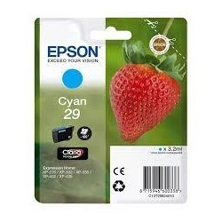 EPSON TINTA CIAN XP 235 332 335 432 435 - Nº 29