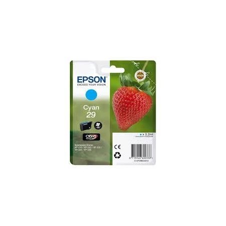 EPSON TINTA CIAN XP 235 332 335 432 435 - Nº 29