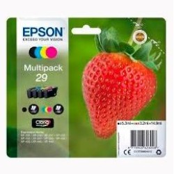 EPSON TINTA BK / C / M / Y XP 235 332 335 432 435 - Nº 29 (MULTIPACK 4 COLORES)