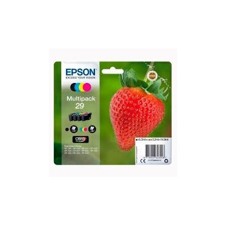 EPSON TINTA BK / C / M / Y XP 235 332 335 432 435 - Nº 29 (MULTIPACK 4 COLORES)