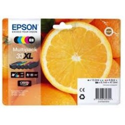 EPSON BK / C / M / Y MULTIPACK 5 COLORES EXPRESSION HOME XP-530, 630, 830 - 33XL