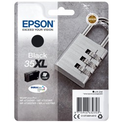 EPSON TINTA NEGRO WORKFORCE PRO WF-4720DWF, 4725DWF, 4730DWF, 4730DTWF, 4740DTWF - Nº 35XL