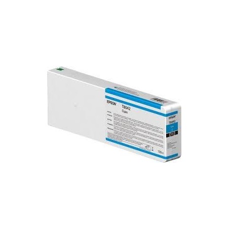 EPSON GF SURECOLOR SERIE SC-P CARTUCHO CYAN ULTRACHROME HDX/HD 700M (SUSTITUYE A LA C13T804200)