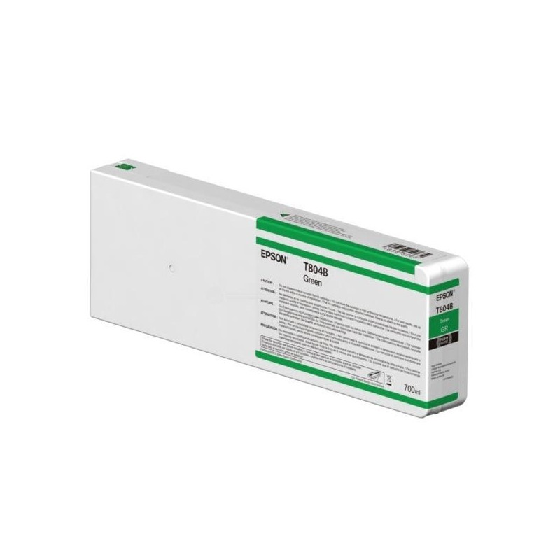 EPSON GF SURECOLOR SERIE SC-P CARTUCHO VERDE ULTRACHROME HDX/HD 700ML (SUSTITUYE A LA C13T804B00)