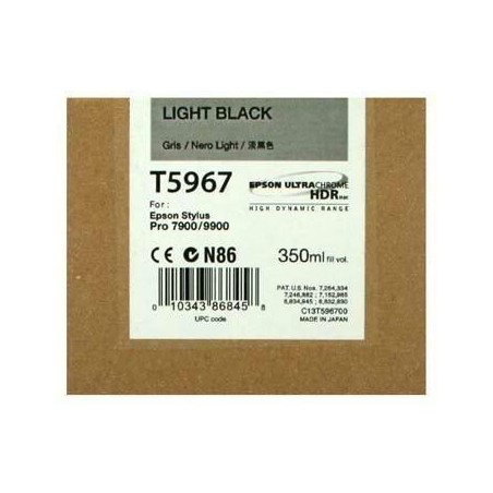 EPSON CARTUCHO DE TINTA GRIS STYLUS PHOTO SP 7700/7890/7900/WT7900/9700/9890/9900