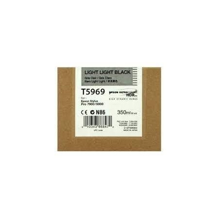 EPSON CARTUCHO DE TINTA GRIS CLARO VIVO STYLUS PHOTO SP 7700/7890/7900/WT7900/9700/9890/9900