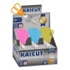 KAICUT TIJERAS ESCOLARES 130MM ACERO INOXIDABLE C/SURTIDOS