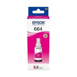 EPSON TINTA BOTE MAGENTA ECOTANK L355, 555 / ET-2500, 2550 , 2600 , 4500, 14000 - Nº 664