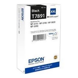 EPSON CARTUCHO NEGRO XXL 4000 PAGINAS WORKFORCE PRO WF-5XXX SERIES