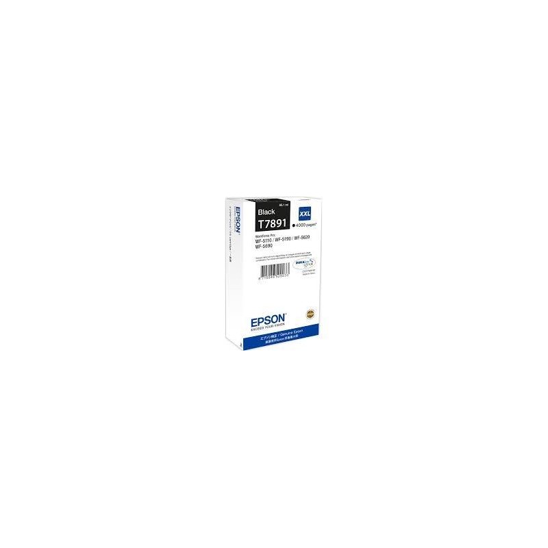 EPSON CARTUCHO NEGRO XXL 4000 PAGINAS WORKFORCE PRO WF-5XXX SERIES