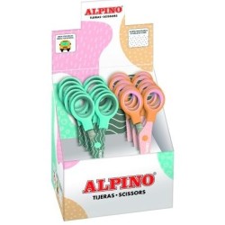 ALPINO TIJERAS ESCOLARES PASTEL C/SURTIDOS