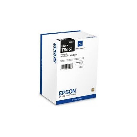 EPSON CARTUCHO T8661 NEGRO XL WF-M5190DW/M5690DWF