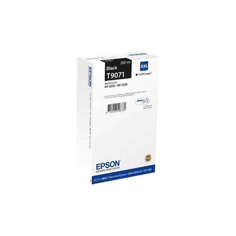 EPSON TINTA NEGRO WF-6XXX SERIES - XXL