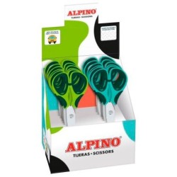 ALPINO TIJERAS ESCOLARES COLORFULL C/SURTIDOS