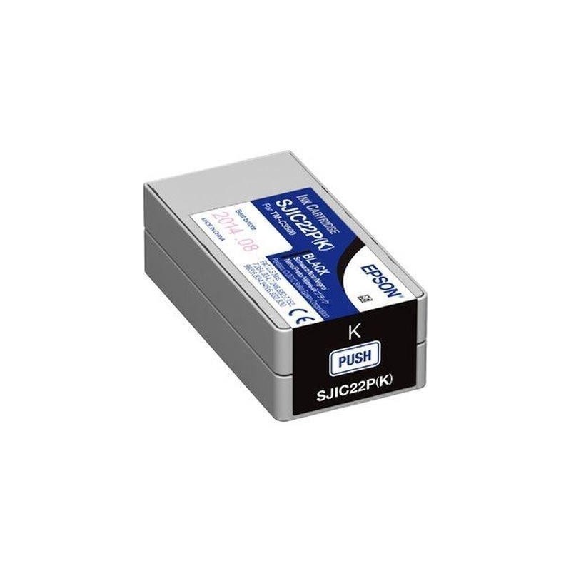 EPSON CARTUCHO DE TINTA NEGRO COLORWORKS C3500 SJIC22P(K)