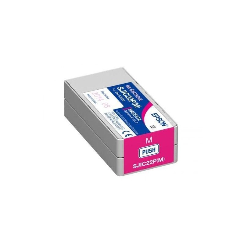 EPSON CARTUCHO DE TINTA MAGENTA COLORWORKS C3500 SJIC22P(M)
