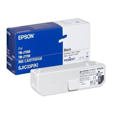 EPSON CARTUCHO NEGRO TM-J7200 TM-7700 (SUSTITUYE AL S020655) - SJIC33P