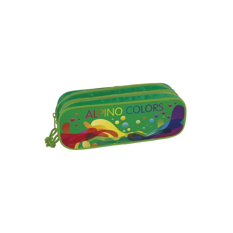 ALPINO PORTATODO COLORS DOBLE CREMALLERA MULTICOLOR