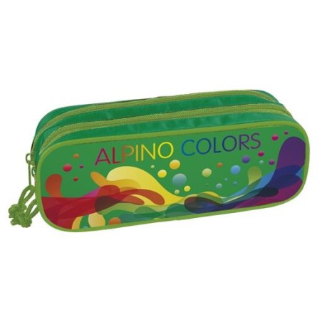 ALPINO PORTATODO COLORS DOBLE CREMALLERA MULTICOLOR