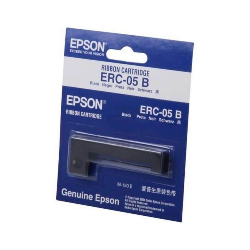 EPSON CINTA REGISTRADORA NYLON NEGRO M150/150II - ERC-05B