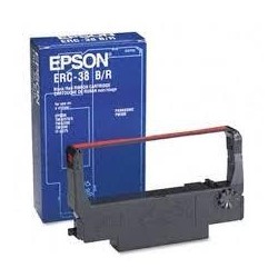 EPSON CINTA REGISTRADORA NEGRO - ROJO TM 300A 300B 300C 300D U200D U210D U300A U300B U300C U300D TMV 210PD TM 220PB 220 220D M 1