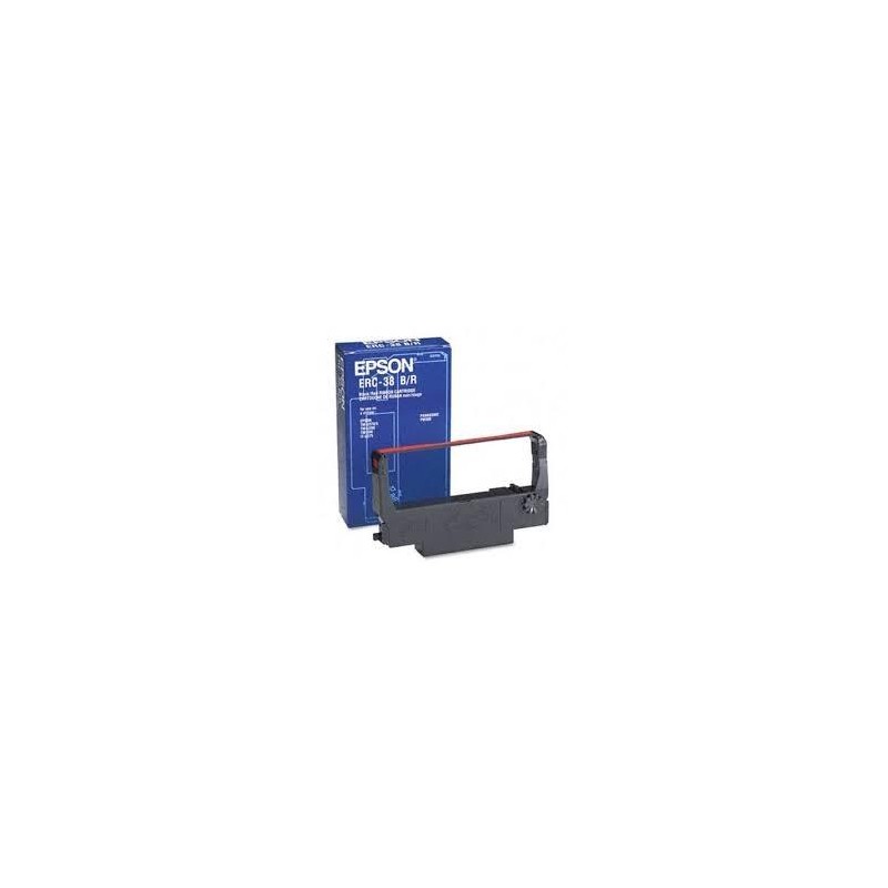 EPSON CINTA REGISTRADORA NEGRO - ROJO TM 300A 300B 300C 300D U200D U210D U300A U300B U300C U300D TMV 210PD TM 220PB 220 220D M 1