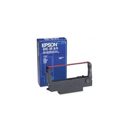 EPSON CINTA REGISTRADORA NEGRO - ROJO TM 300A 300B 300C 300D U200D U210D U300A U300B U300C U300D TMV 210PD TM 220PB 220 220D M 1