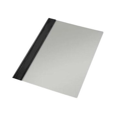 ESSELTE DOSSIER FÁSTENER MOD 132/1 PVC RÍGIDO 150 MICRAS FOLIO NEGRO - CAJA DE 50U