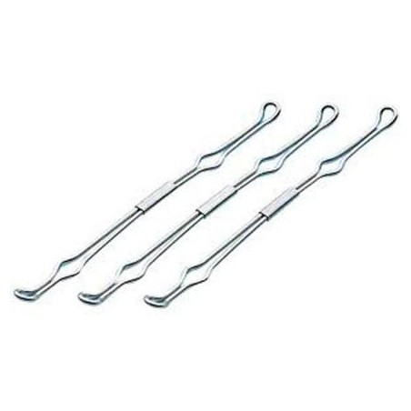 ESSELTE COMPRESORES METÁLICOS PARA CARPETAS DE ANILLAS -BOLSA 10U-