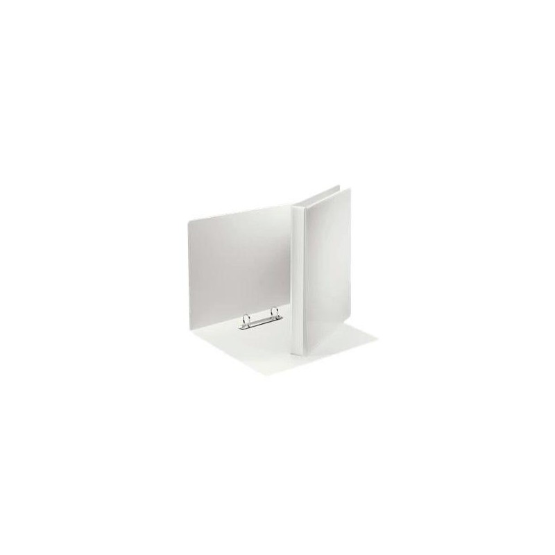 ESSELTE CARPETA CANGURO BÁSICA PERSONALIZABLE 2 ANILLAS MIXTAS 40MM A4 PP BLANCO