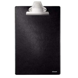 ESSELTTE CARPETA CON PINZA A4 BASE DE PLASTICO FORRADO NEGRO