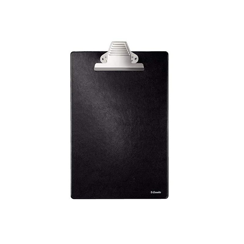 ESSELTTE CARPETA CON PINZA A4 BASE DE PLASTICO FORRADO NEGRO