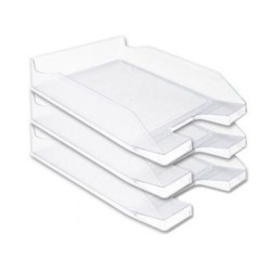 ESSELTE BANDEJA PORTADOCUMENTO EUROPOST TRANSPARENTE FORMATO VERTICAL CRISTAL